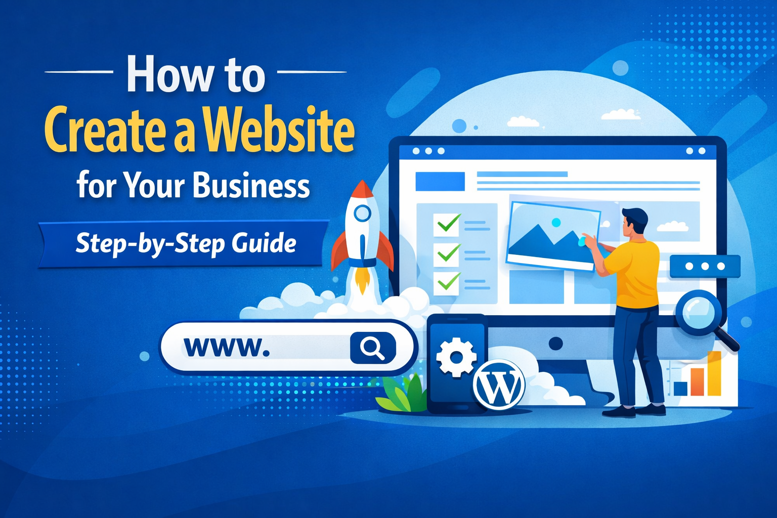 How to create a website step by step