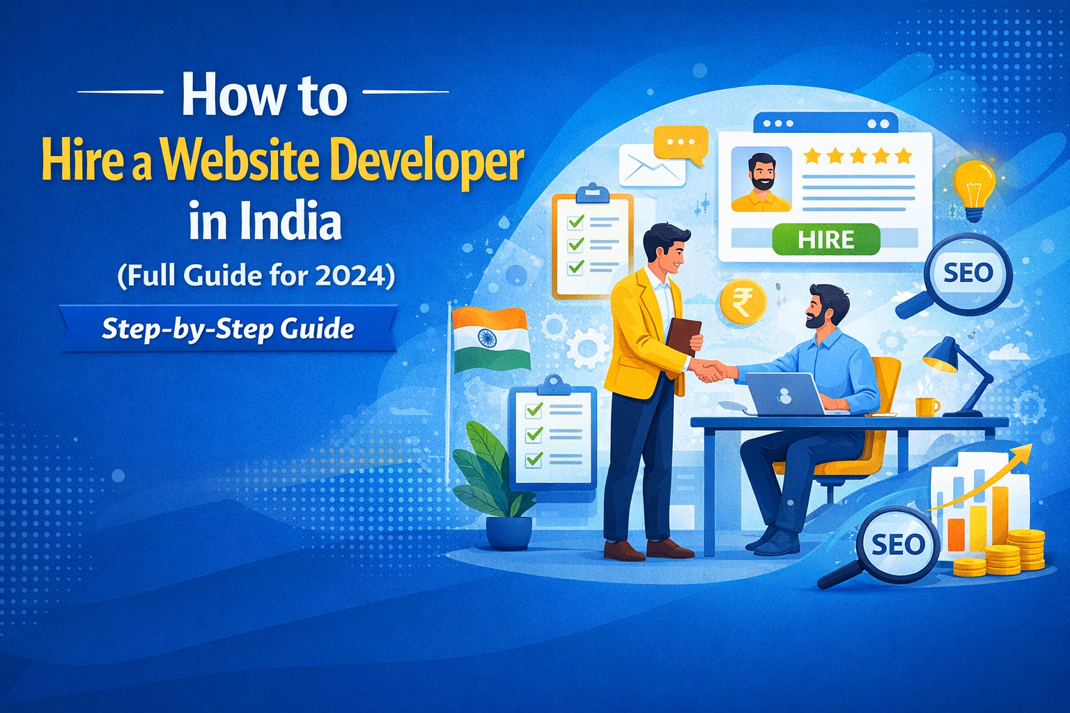 How to hire a website developer in India guide